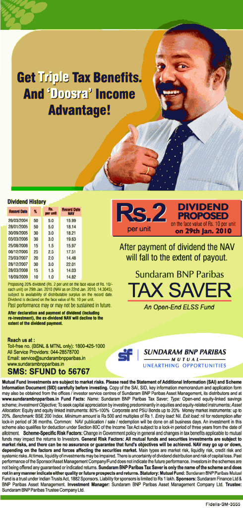 sundaram_tax_saver_fund dividend