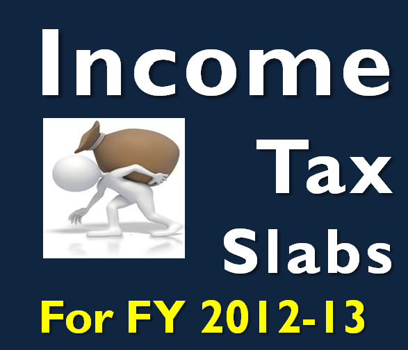 Income Tax Slab for FY 2012-13