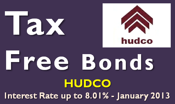 HUDCO Tax Free Bonds - Jan 2013 - Review