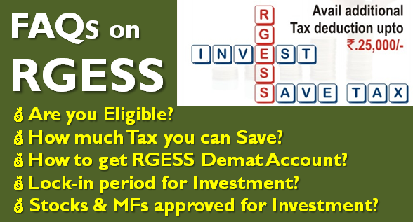 RGESS - Save Taxes upto Rs 25000