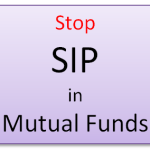 Stop SIP in Mutual Funds