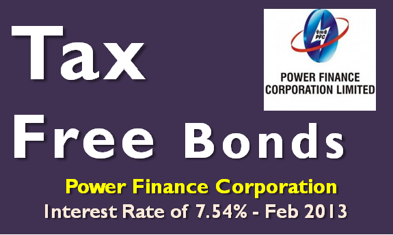 PFC Tax Free Bonds - Feb 2013 - Review