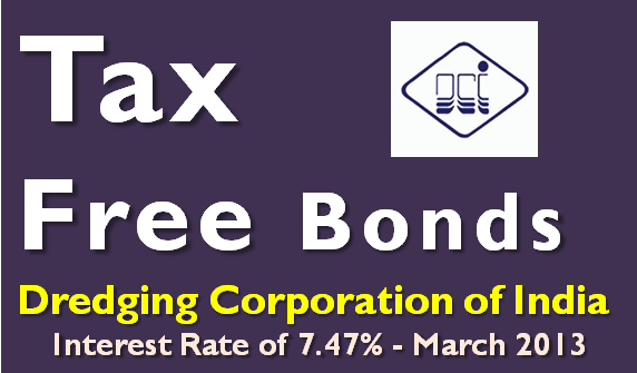 Dredging Corporation of India Tax Free Bonds - Review - March 2013
