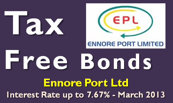 Ennore Port Ltd Tax Free Bonds - March 2013 - Review