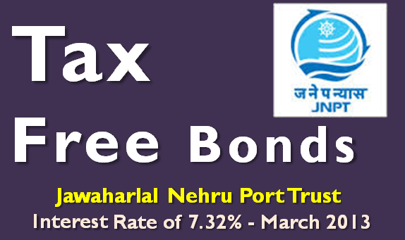 JNPT Tax Free Bonds - March 2013 - Review