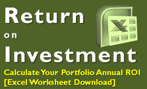 Calculate Return on your Investment Portfolio (Excel)