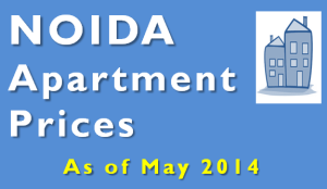 Apartment Price in NOIDA - May 2014
