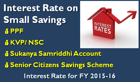 Sukanya Samriddhi - PPF Interest Rate for FY 2015-16