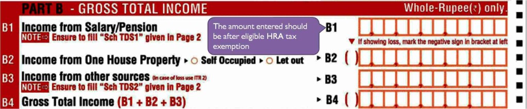 HRA exemption while filing Income Tax Return (ITR)