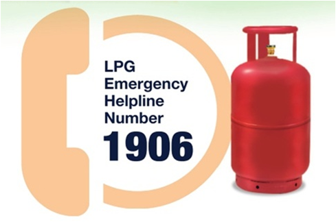 LPG Emergency Helpline Number - 1906