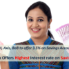 Highest Interest rate on Savings AccountHighest Interest rate on Savings Account