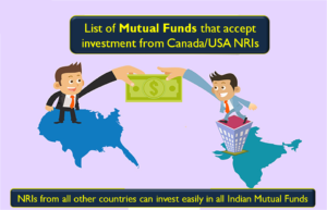 Mutual Funds that accept investment from Canada & USA NRIs