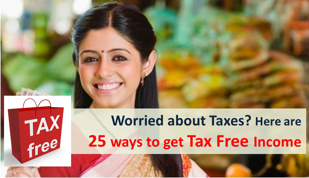 Tax Free & Investments in India