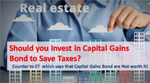 Capital gain amount investment options