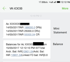 Missed Call Banking Numbers ★ Balance Enquiry & Mini Statement ★ 2 ICICI Bank Missed Call Banking SMS