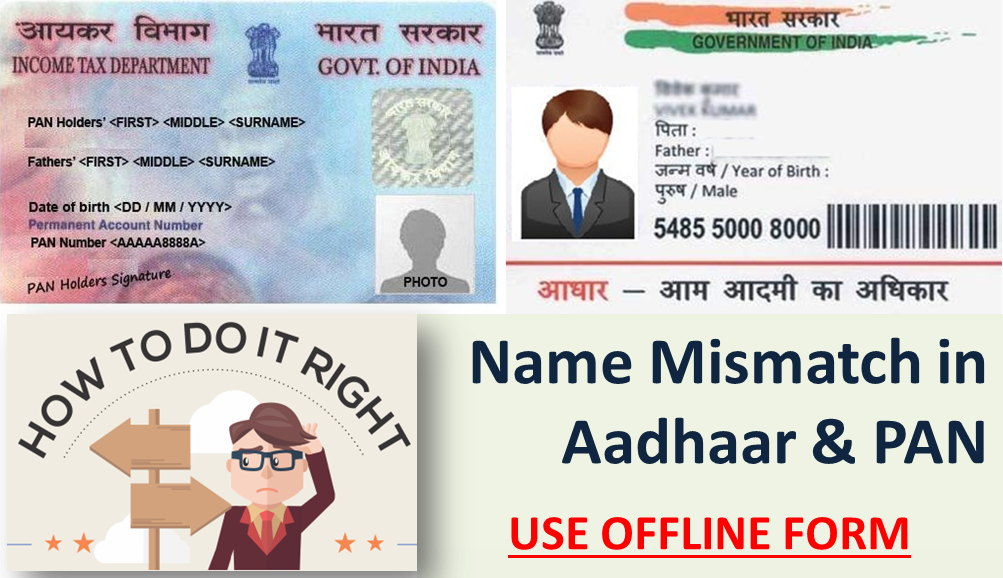 Link Your PAN Number to Aadhaar Offline