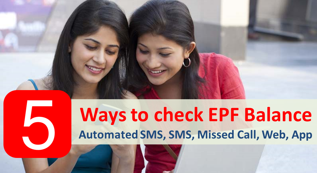 ways to check EPF Balance