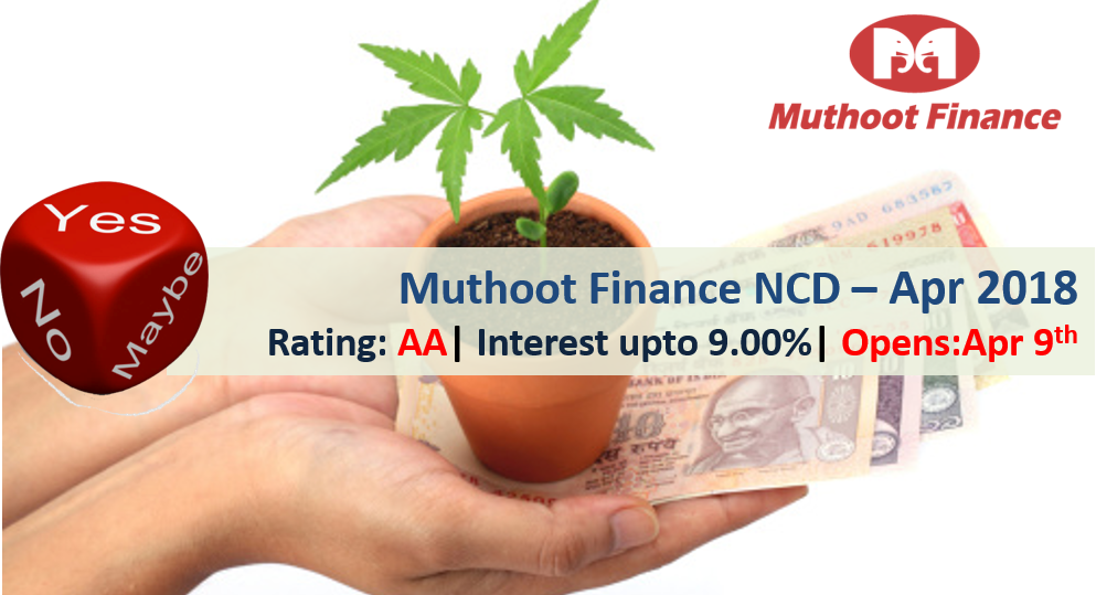 Muthoot Finance NCD – April 2018