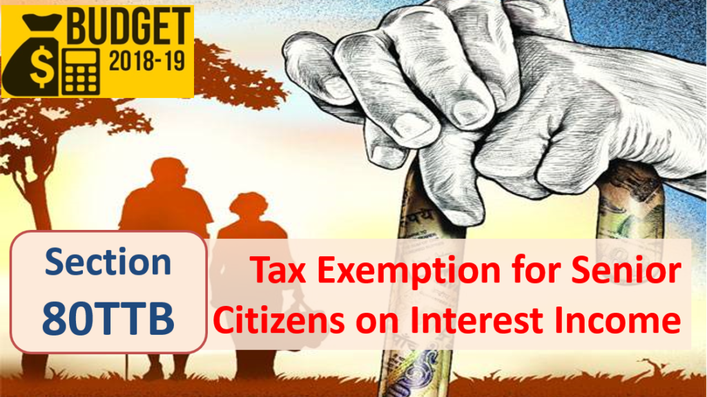 Section 80TTB - Tax Exemption for Senior Citizens on Interest Income