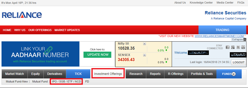 How to Buy Sovereign Gold Bonds? Invest with Few clicks on SBI, ICICI, etc 3 Buy Sovereign Gold Bond Online on Reliance Demat Account