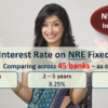 Best NRE Fixed Deposit Interest Rates for NRIs - June 2018