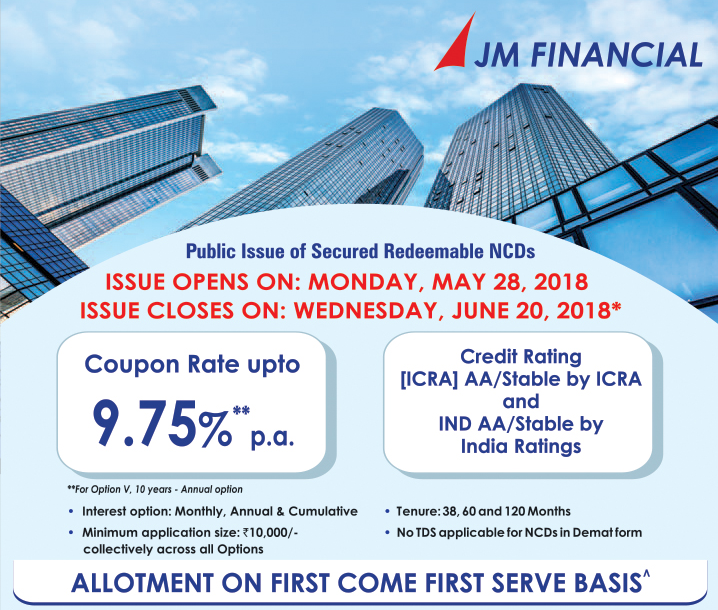 9.75% JM Financial Credit Solutions Limited NCD - May/June'18 – Should you Invest? 2 JM Financial Credit Solutions Limited NCD - May 18