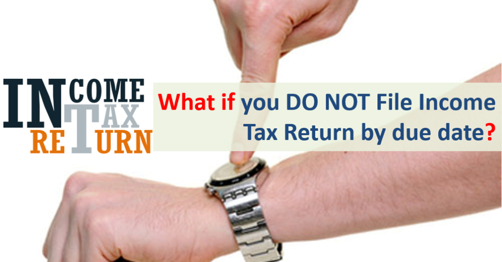 What if You DO NOT file your Returns by due Date of July 31, 2019? 1 Penalty for Late Filing of Income Tax Return