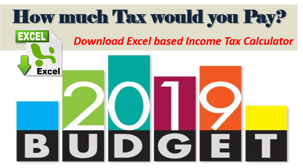 Income Tax Calculator for FY 2019-20 AY 2020-21 - Excel ...