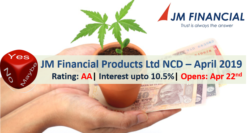 JM Financial NCD – April 2019