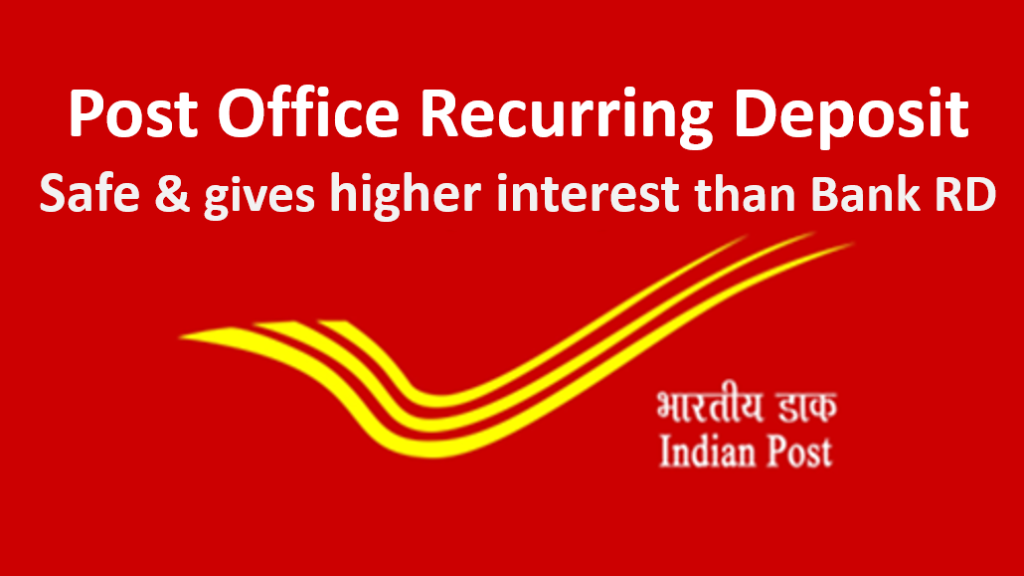 Post Office Recurring Deposit Interest Rate Chart