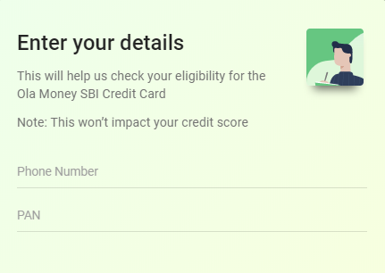 Apply for Ola Money SBI Credit Card