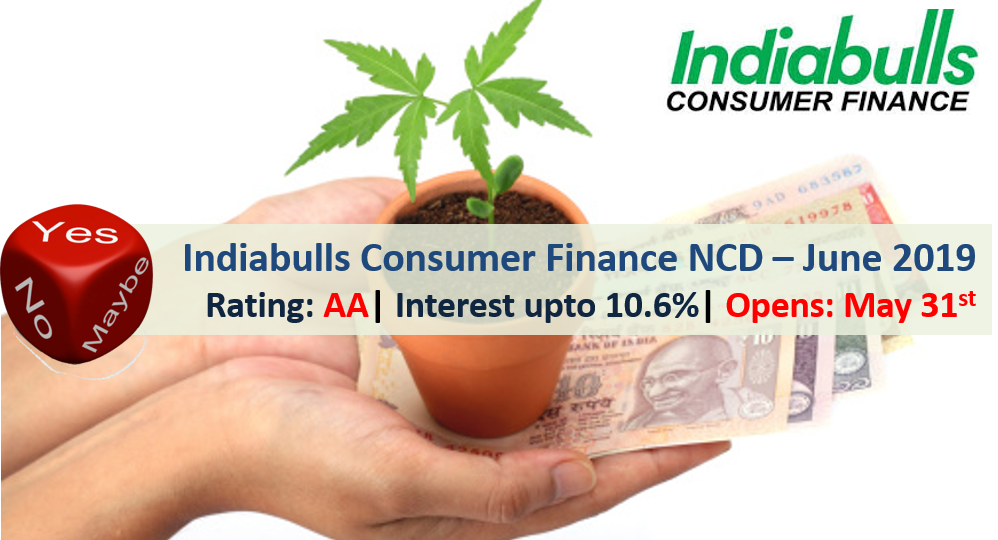 10.6% Indiabulls Consumer Finance NCD - June'19 – Should you Invest? 2 Indiabulls Consumer Finance NCD – June 2019
