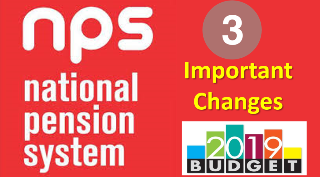 NPS - Changes in Budget 2019
