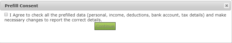 How to download Pre-filled ITR Forms? 4 download Pre-filled XML Menu - Prefill Consent
