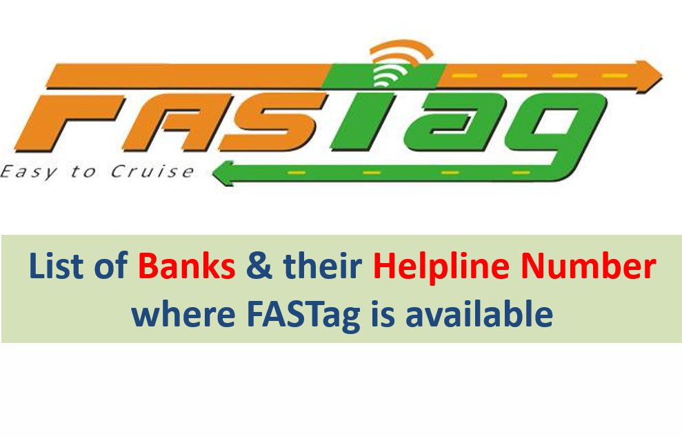 List of Banks for FASTag 1 List of Banks for FASTag