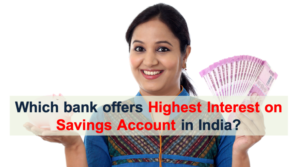 Best interest rate on savings account in India