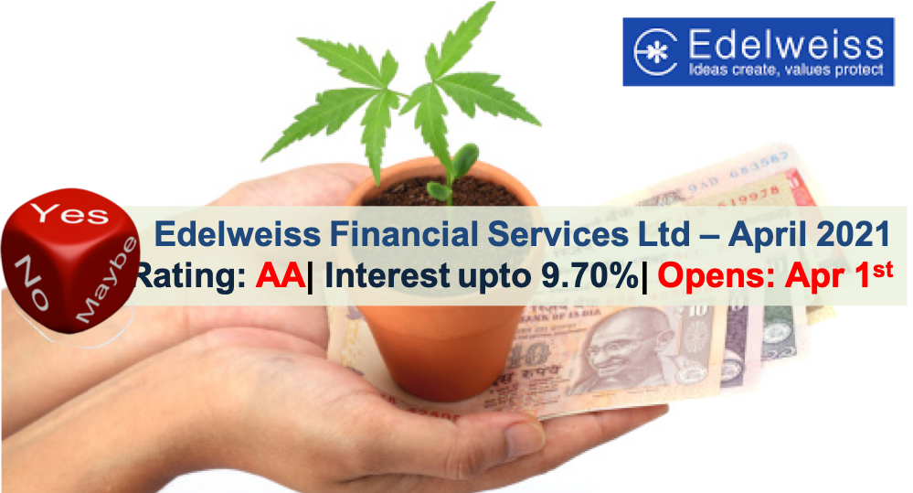 Edelweiss Financial Services Ltd NCD - April 2021