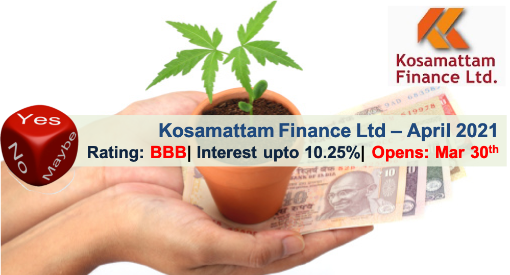Kosamattam Finance NCD - April 2021