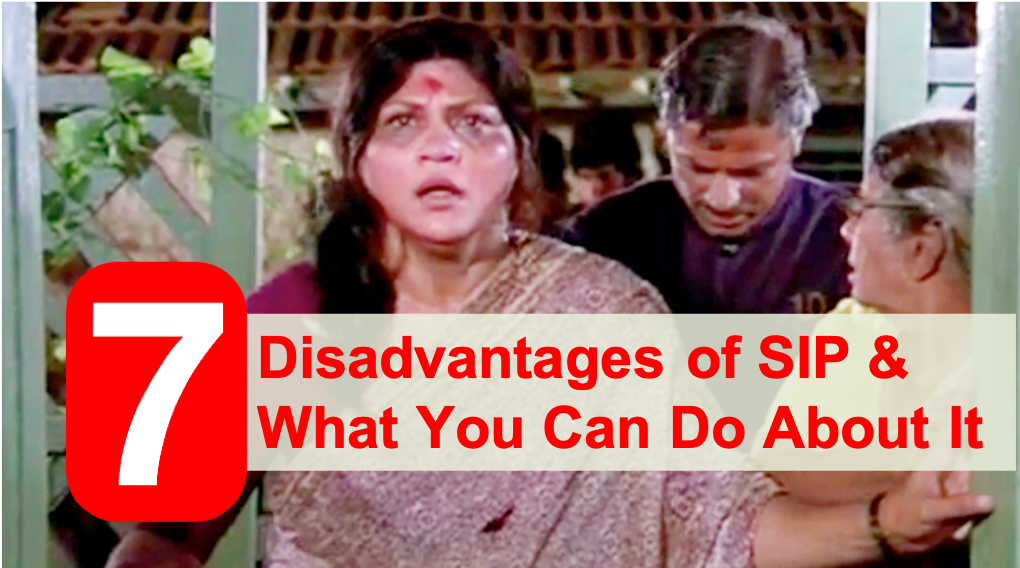 Disadvantages of SIP