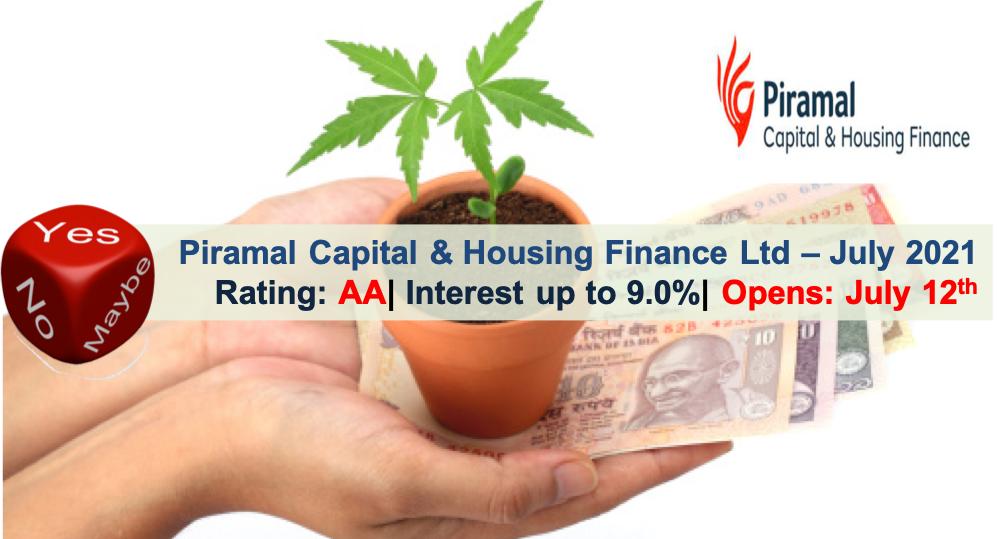 Piramal Capital & Housing Finance Limited Bonds - July 2021